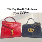 The Top Handle Face Off! Gucci Marmont Mini Bag VS YSL Cassandra Mini Bag!