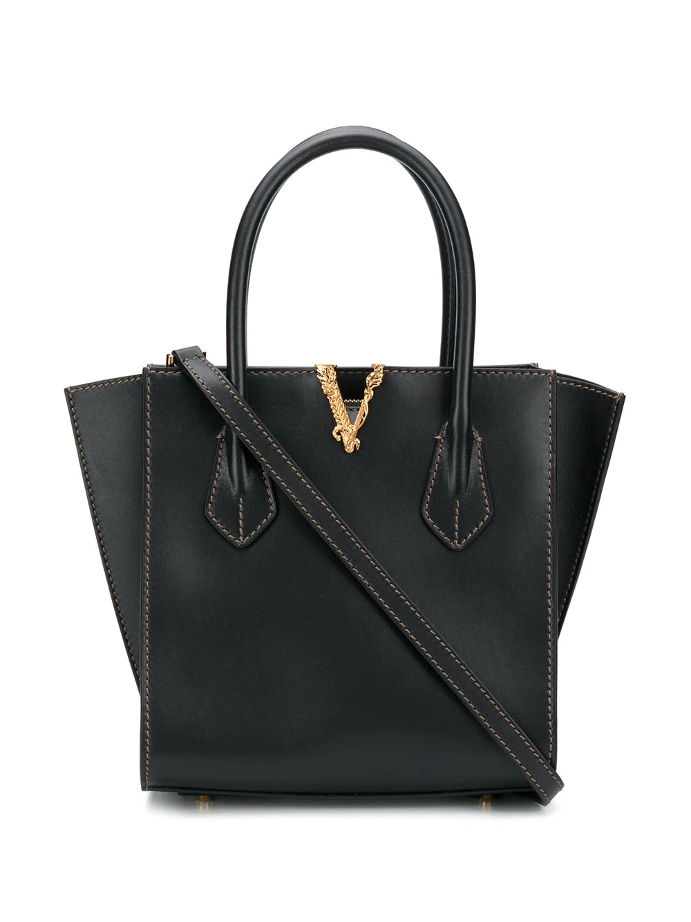 Versace, Bags, Virtus Quilted Small Tote Bag