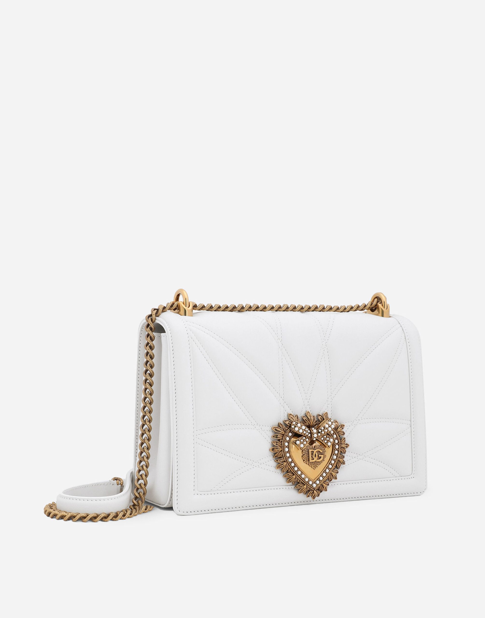 Large Devotion bag in quilted nappa leather
