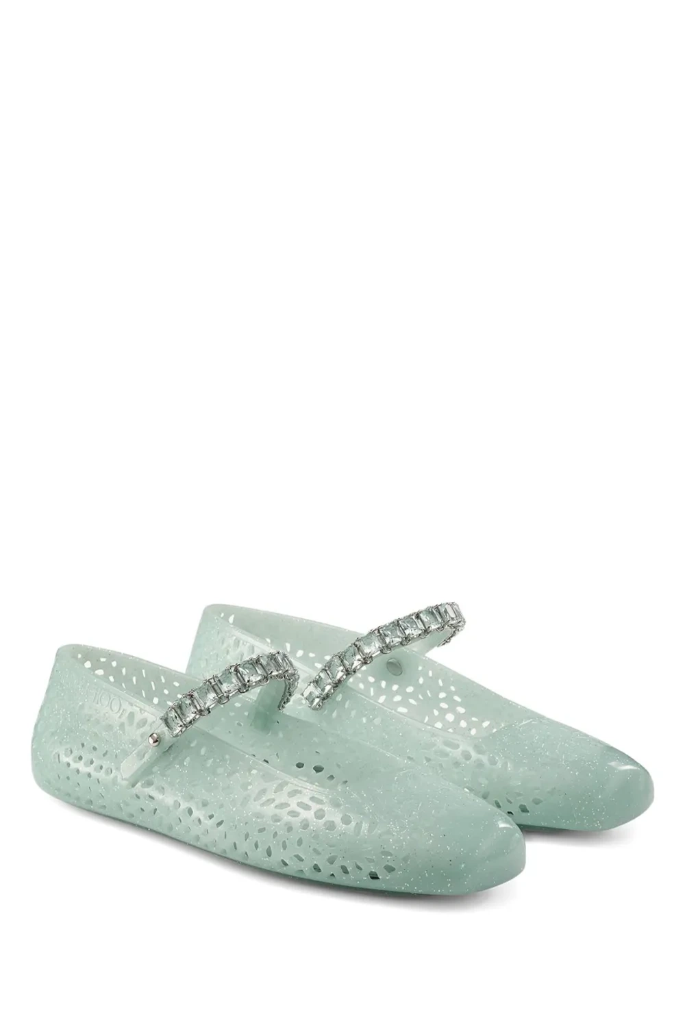 Jimmy Choo Jelly ballet flats