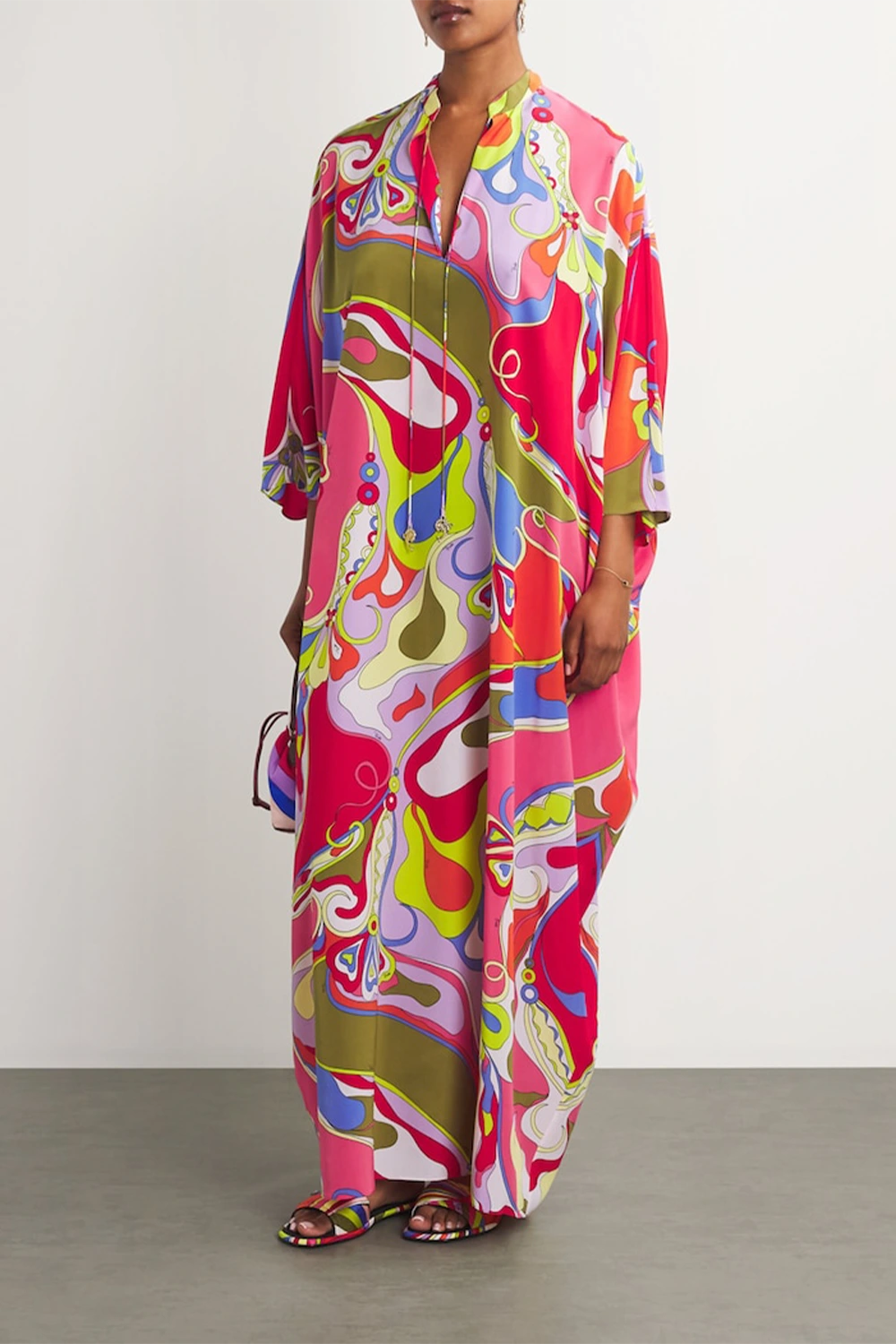 PUCCI
Silk Orchidee Kaftan