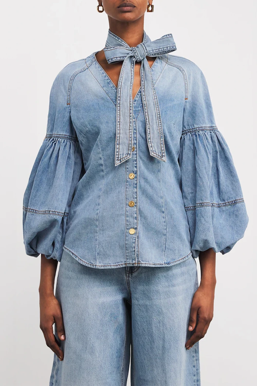 Zimmermann
Denim Blouse