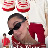 Sizzling in Style: Red and White Outfit Ideas for a Summer Glow-Up