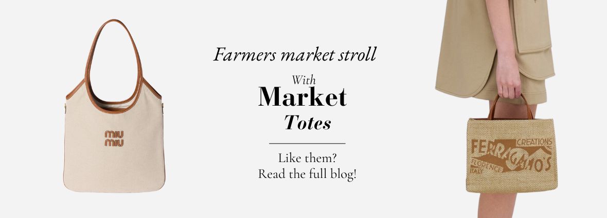 Luxury Market totes
