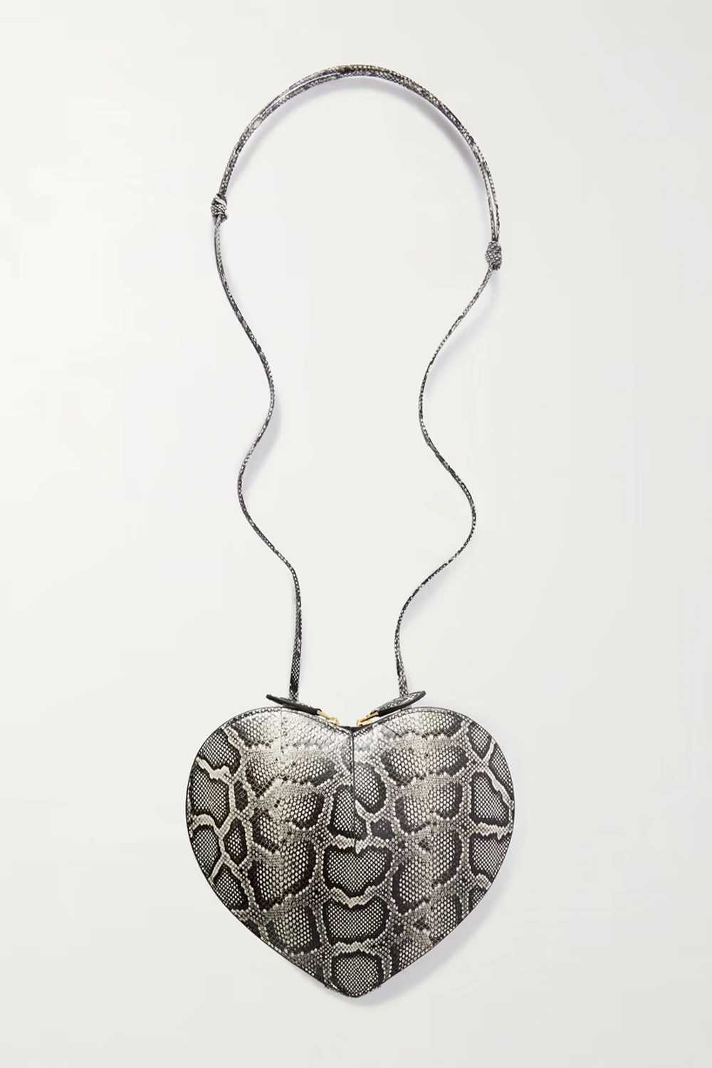 ALAÏA Le Coeur watersnake shoulder bag