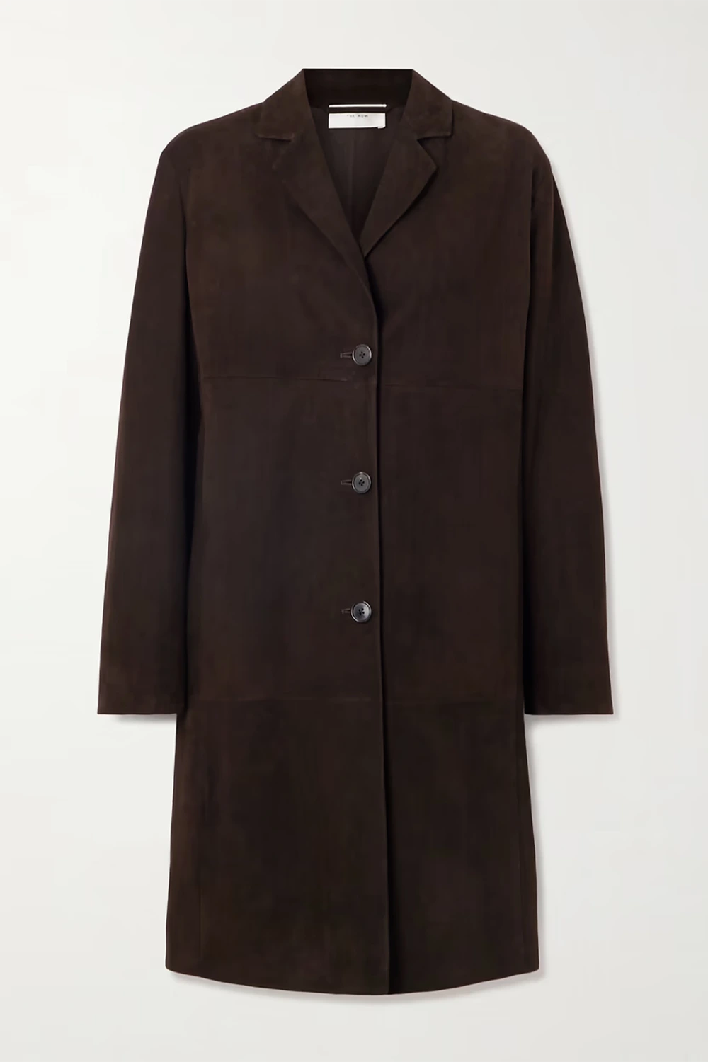 THE ROW Babilonia suede coat