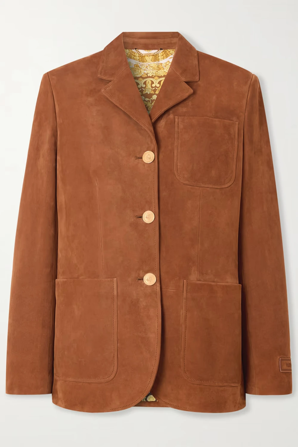VERSACE Suede blazer