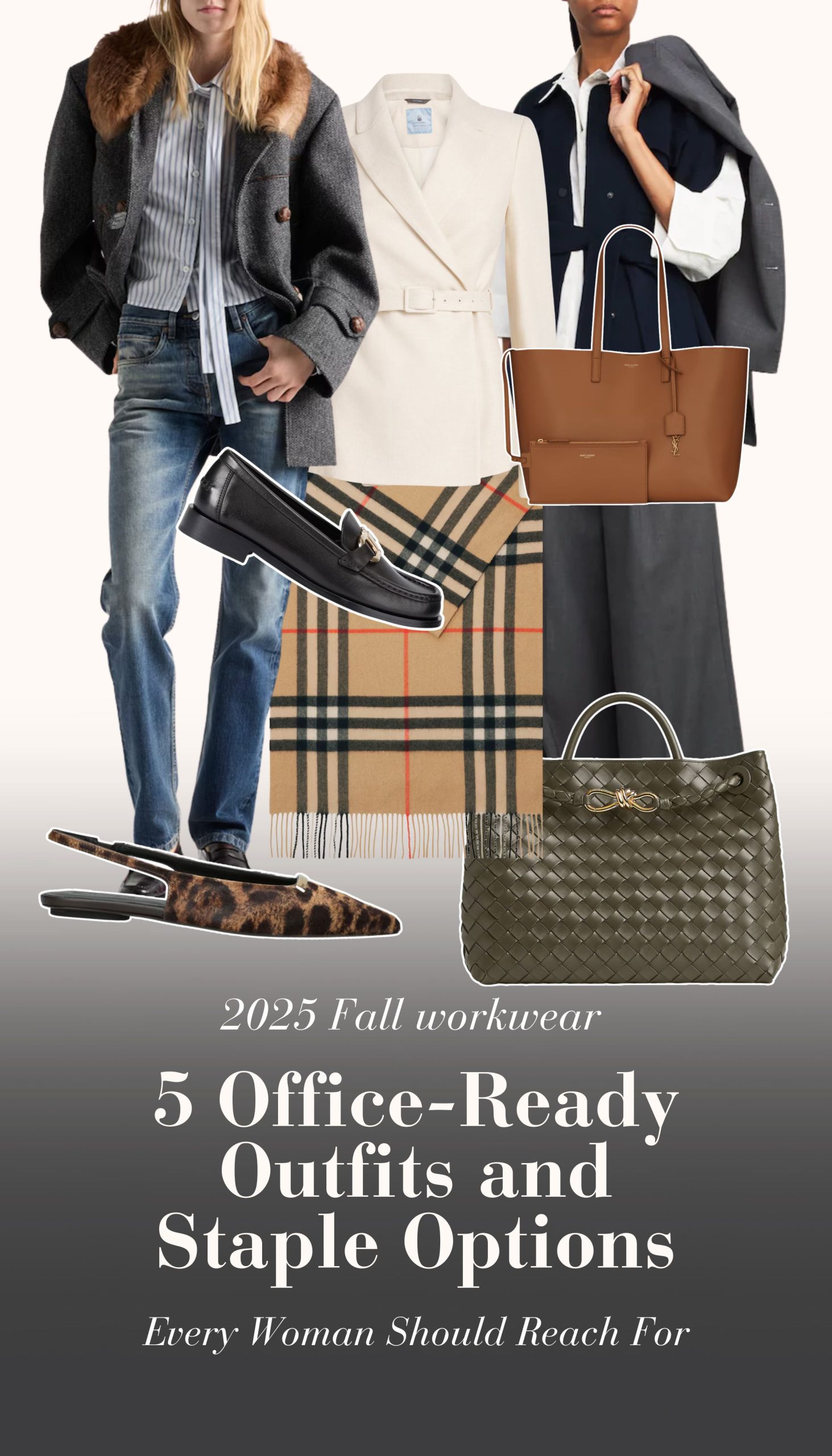 Read more about the article Fall Workwear 2025: 5 Office-Ready Outfits and Staple Options Every Woman Should Reach For