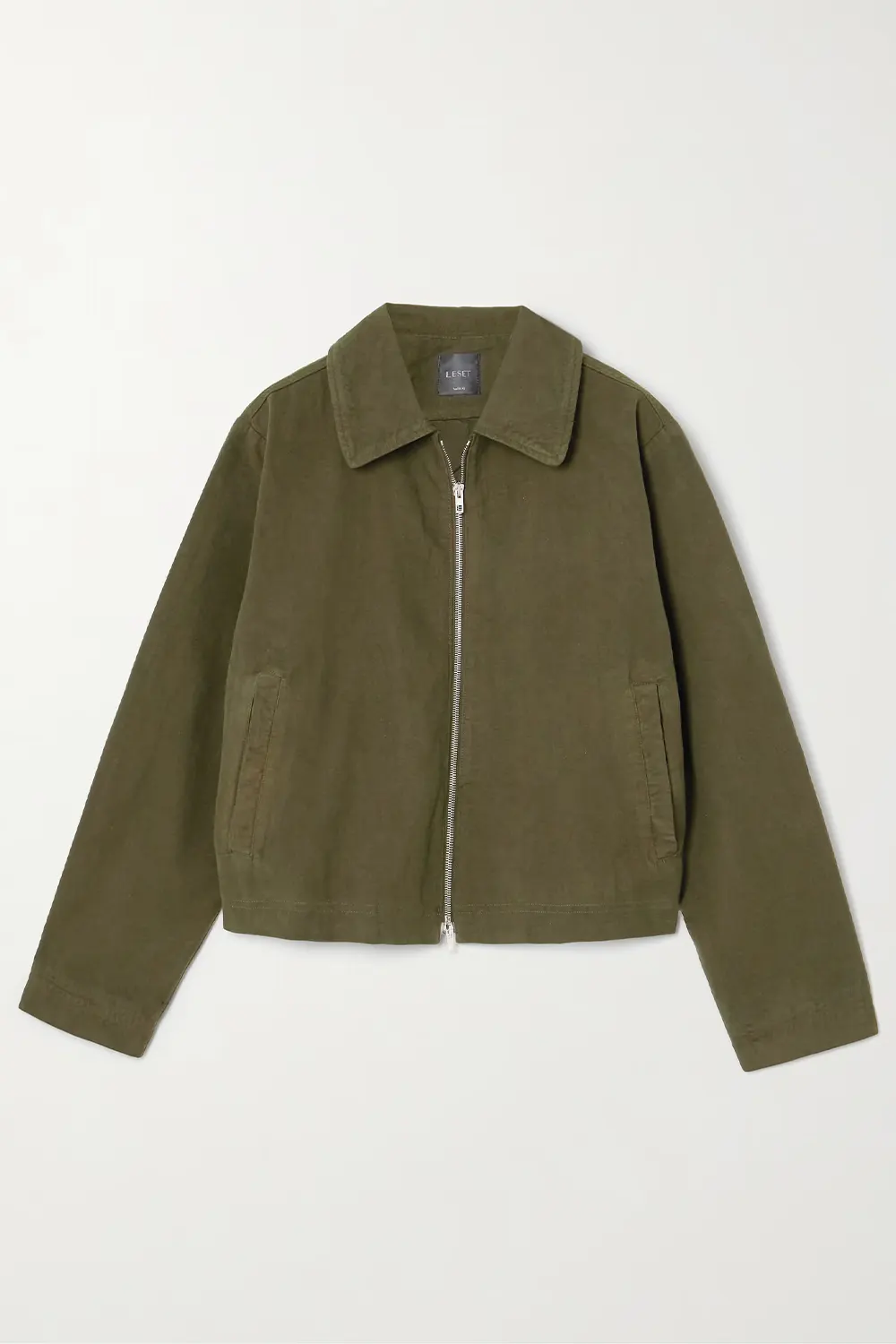 LESET Chloe cotton-canvas jacket