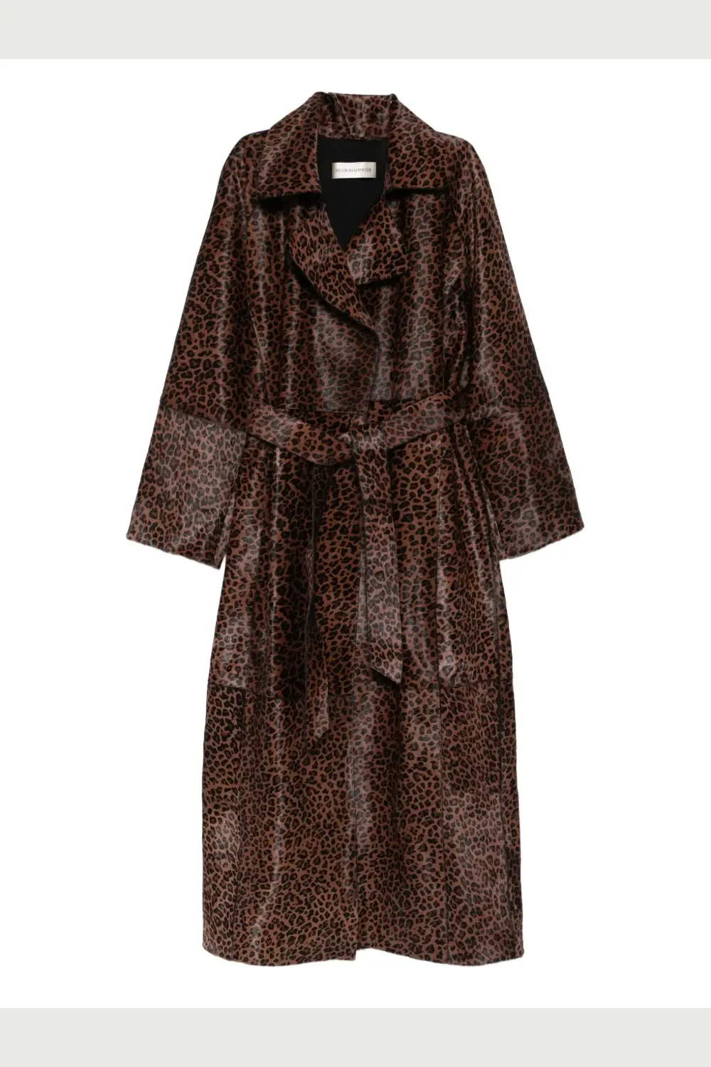 Nour Hammour Althea belted coat