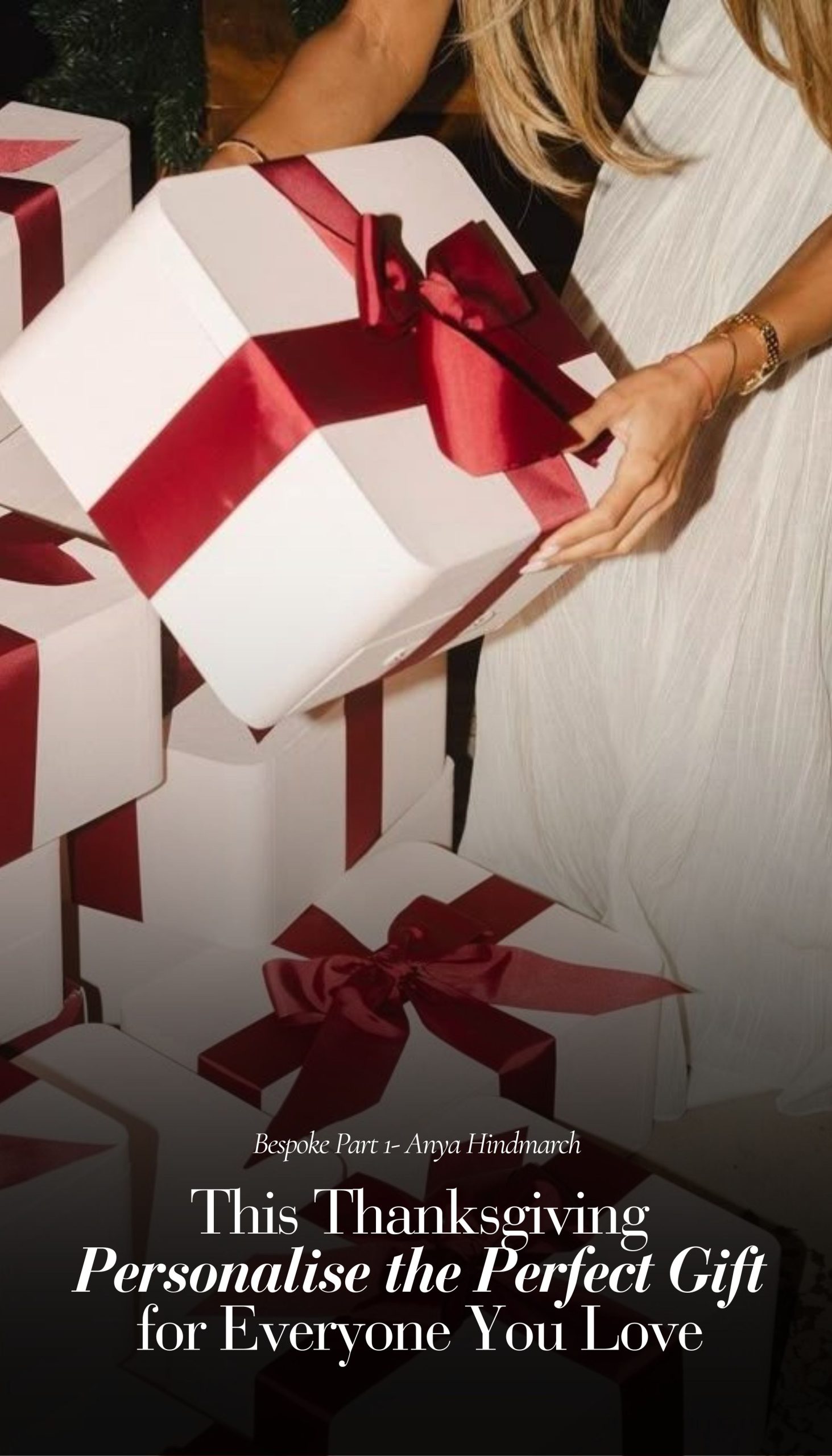Read more about the article Personalized Thanksgiving gifts for Everyone You Love- Part 1 with Anya Hindmarch