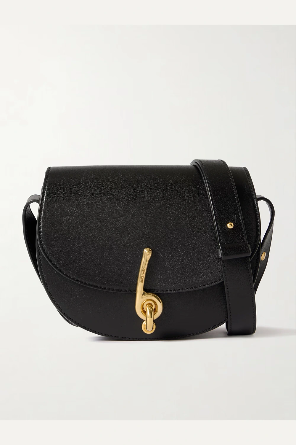 Small textured-leather shoulder bag