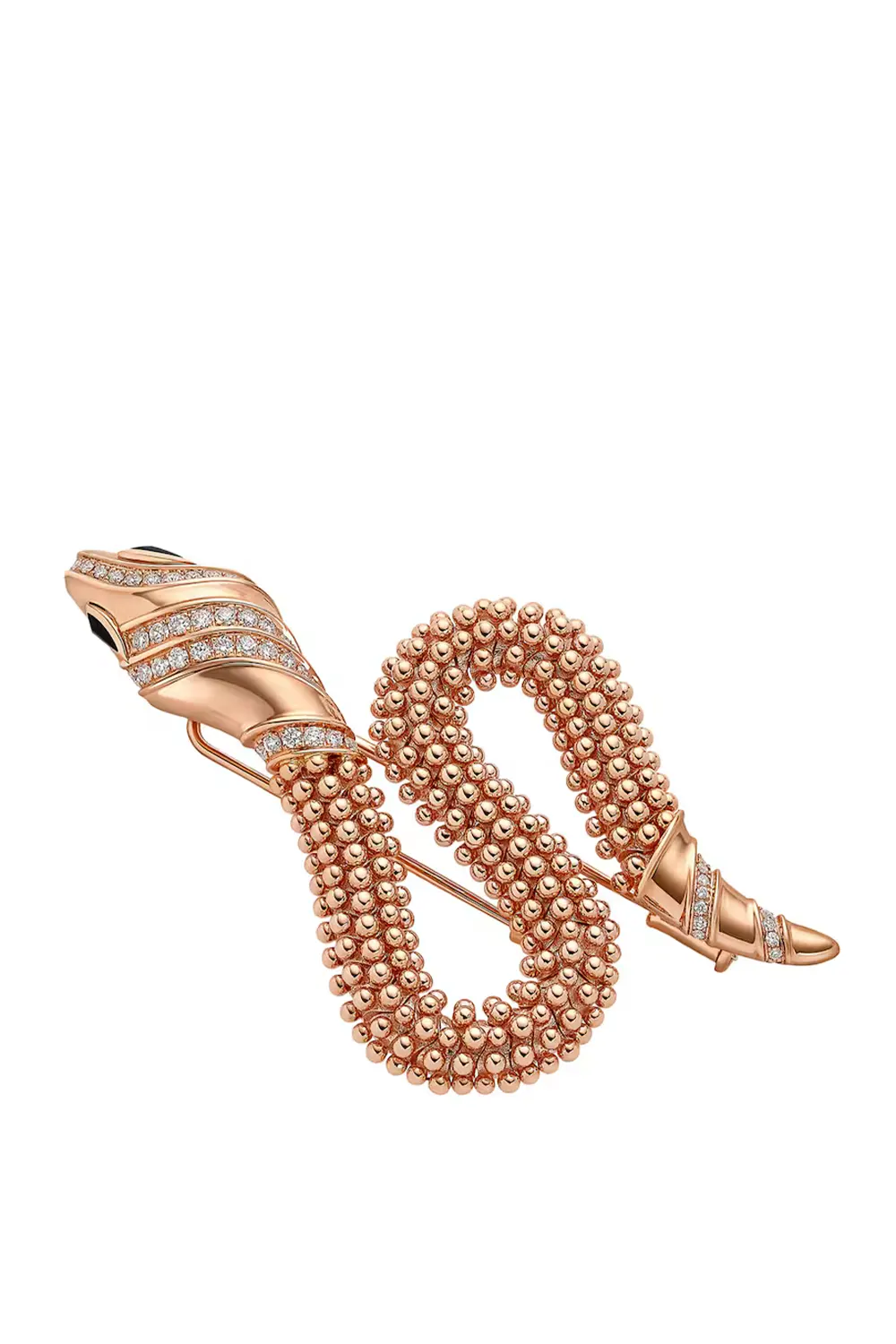 Bvlgari
Rose Gold And Diamond Serpenti Brooch