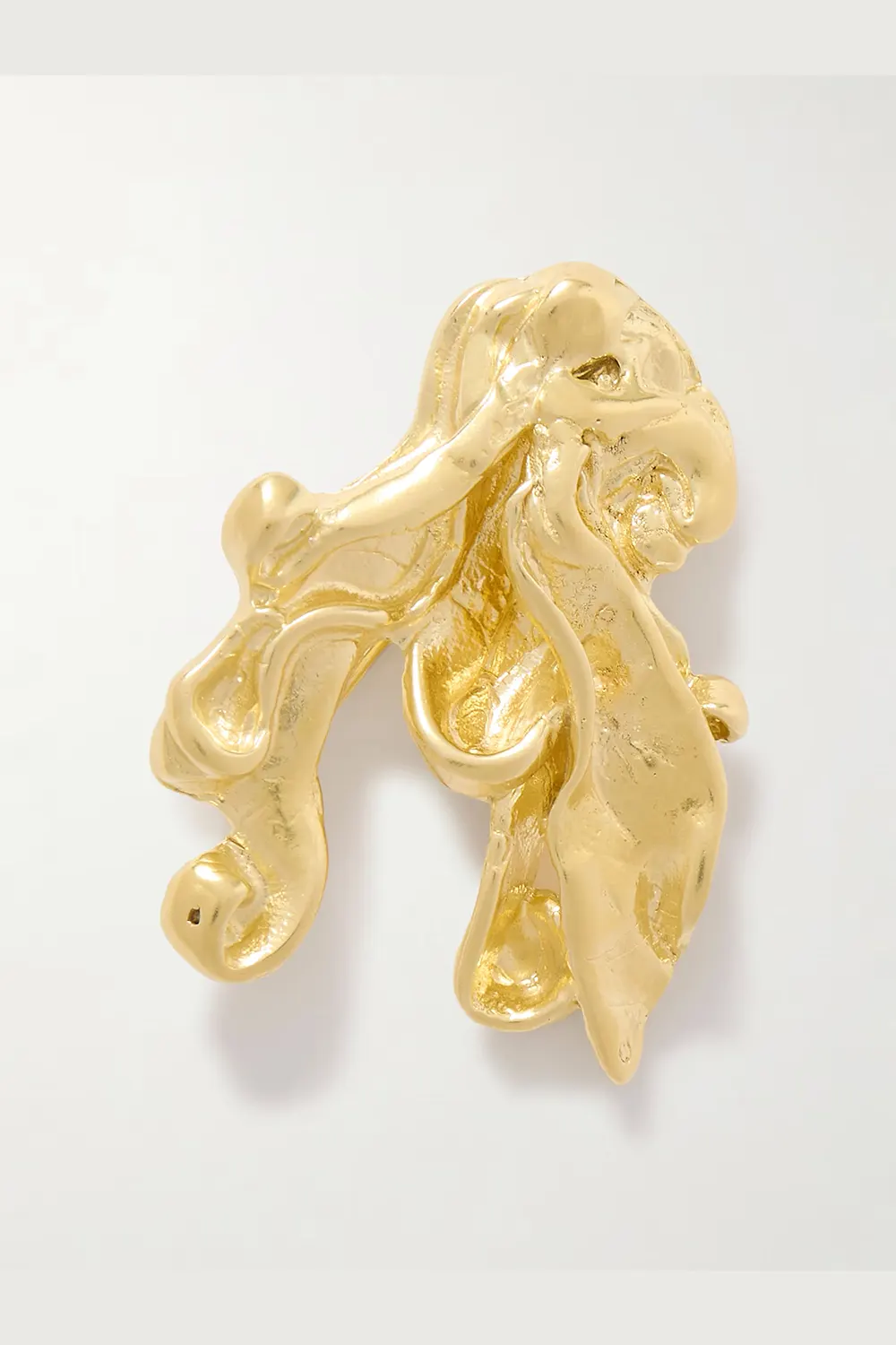 YSSO + Eden Rock St Barths Ylang Ylang gold-plated brooch