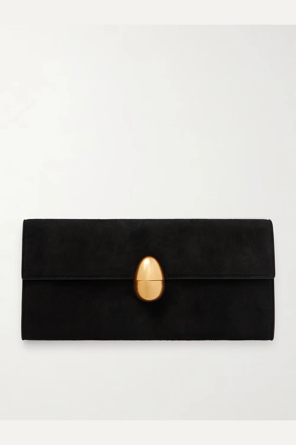 Phoenix suede clutch