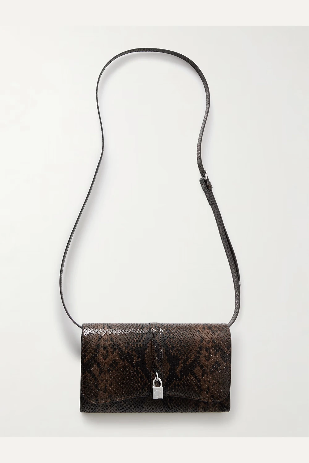 Stella Ryder snake-effect shoulder bag
