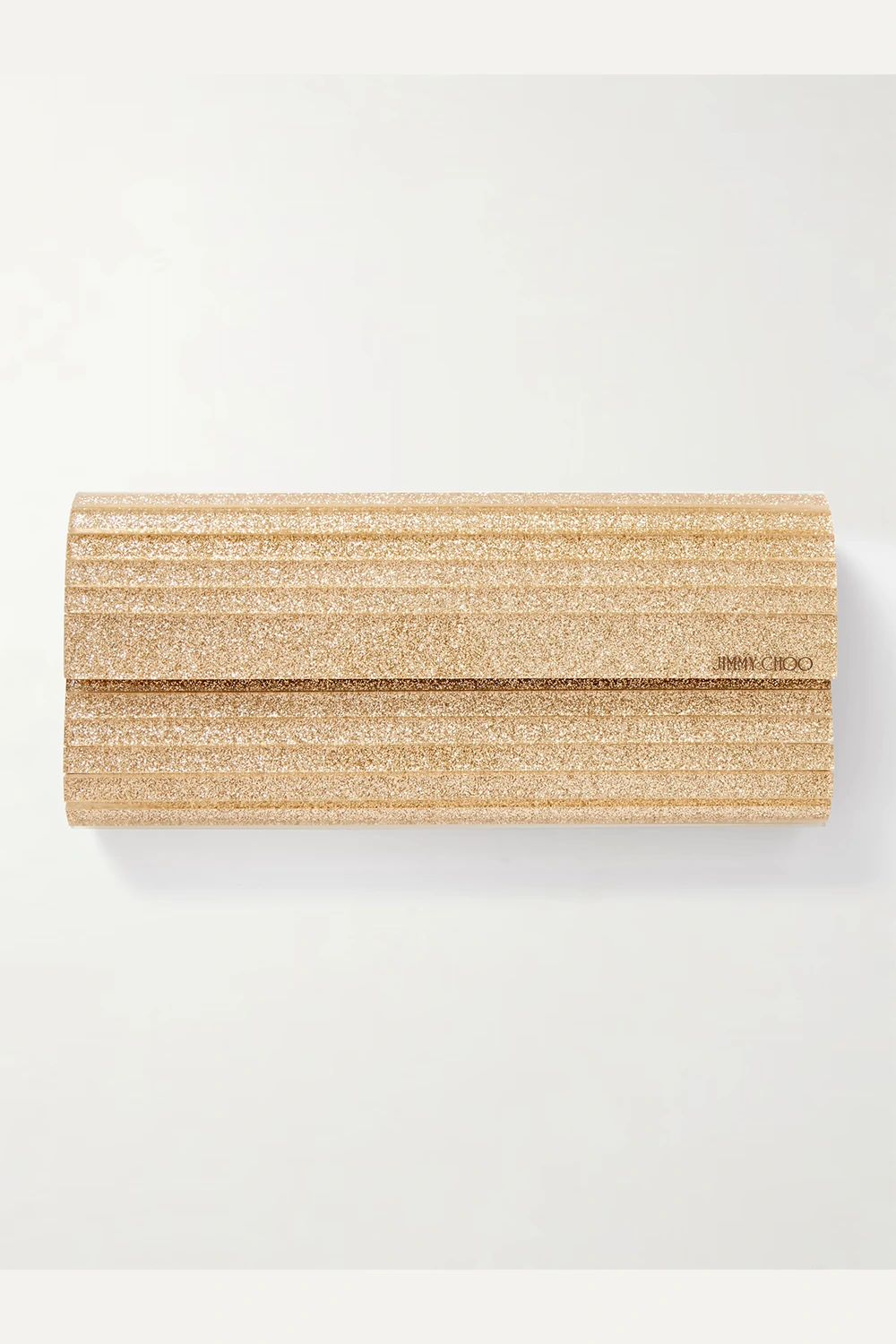 Sweetie glittered resin clutch