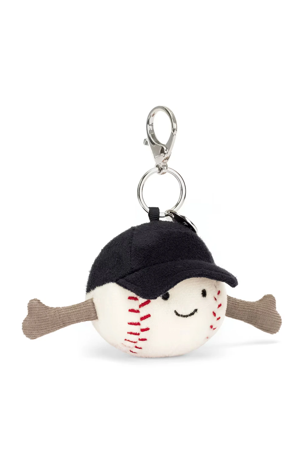 Jellycat Amuseables Sports Baseball Bag Charm