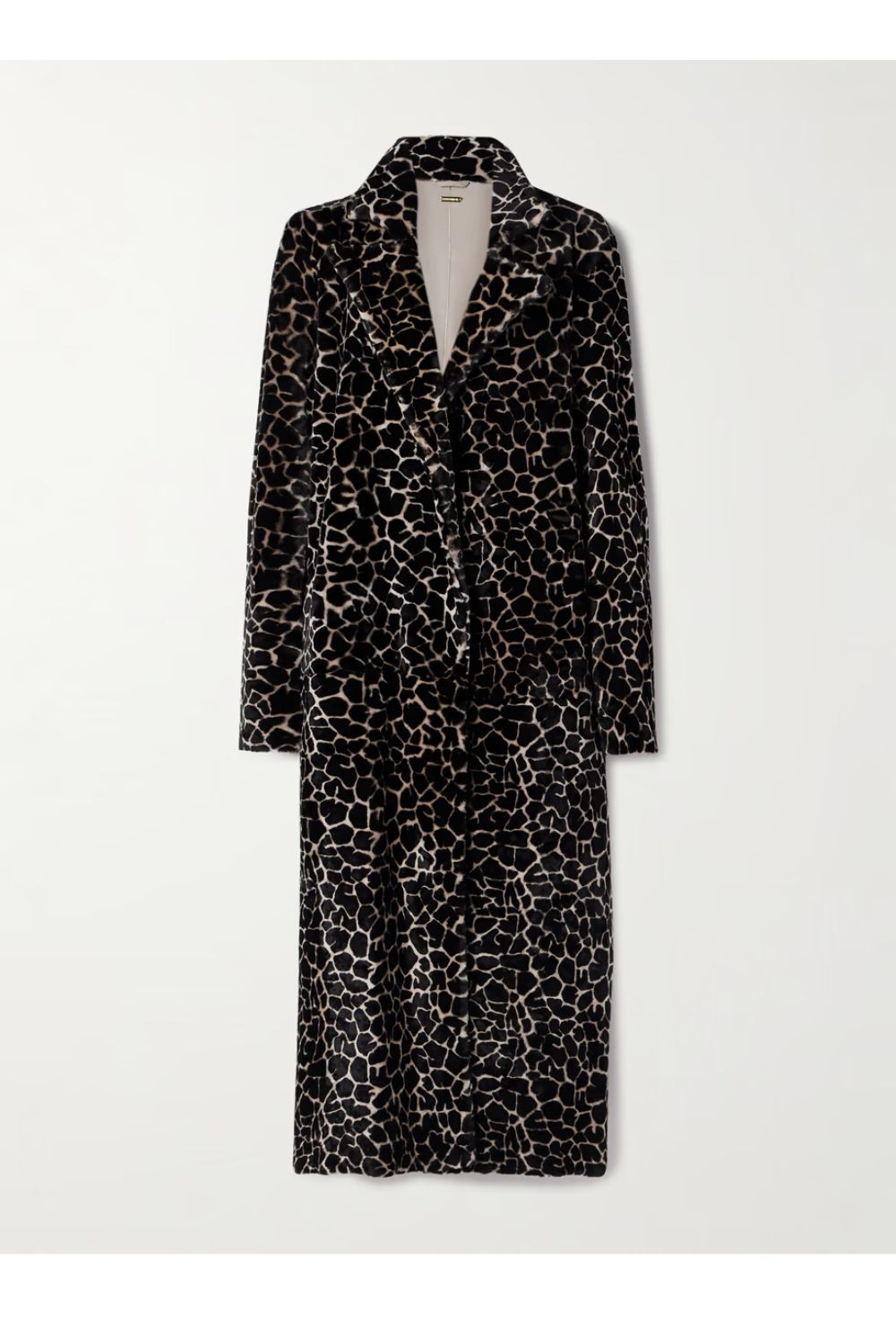 DODO BAR OR MLP leopard-print shearling coat