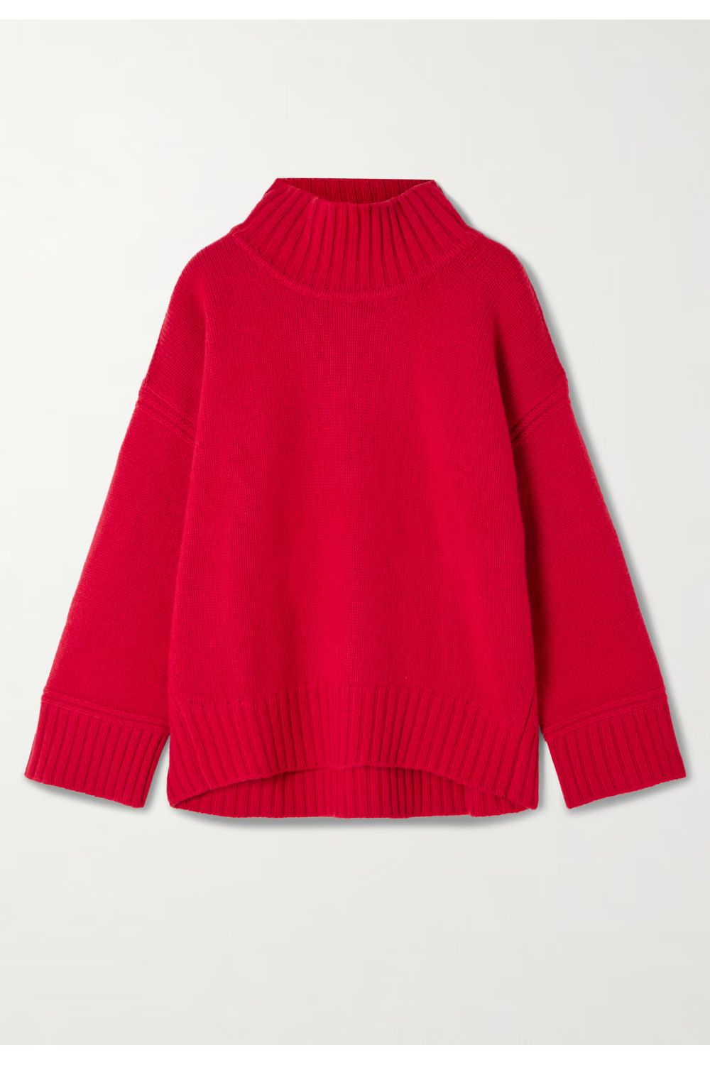 LA LIGNE Archie wool and cashmere-blend mock-neck sweater