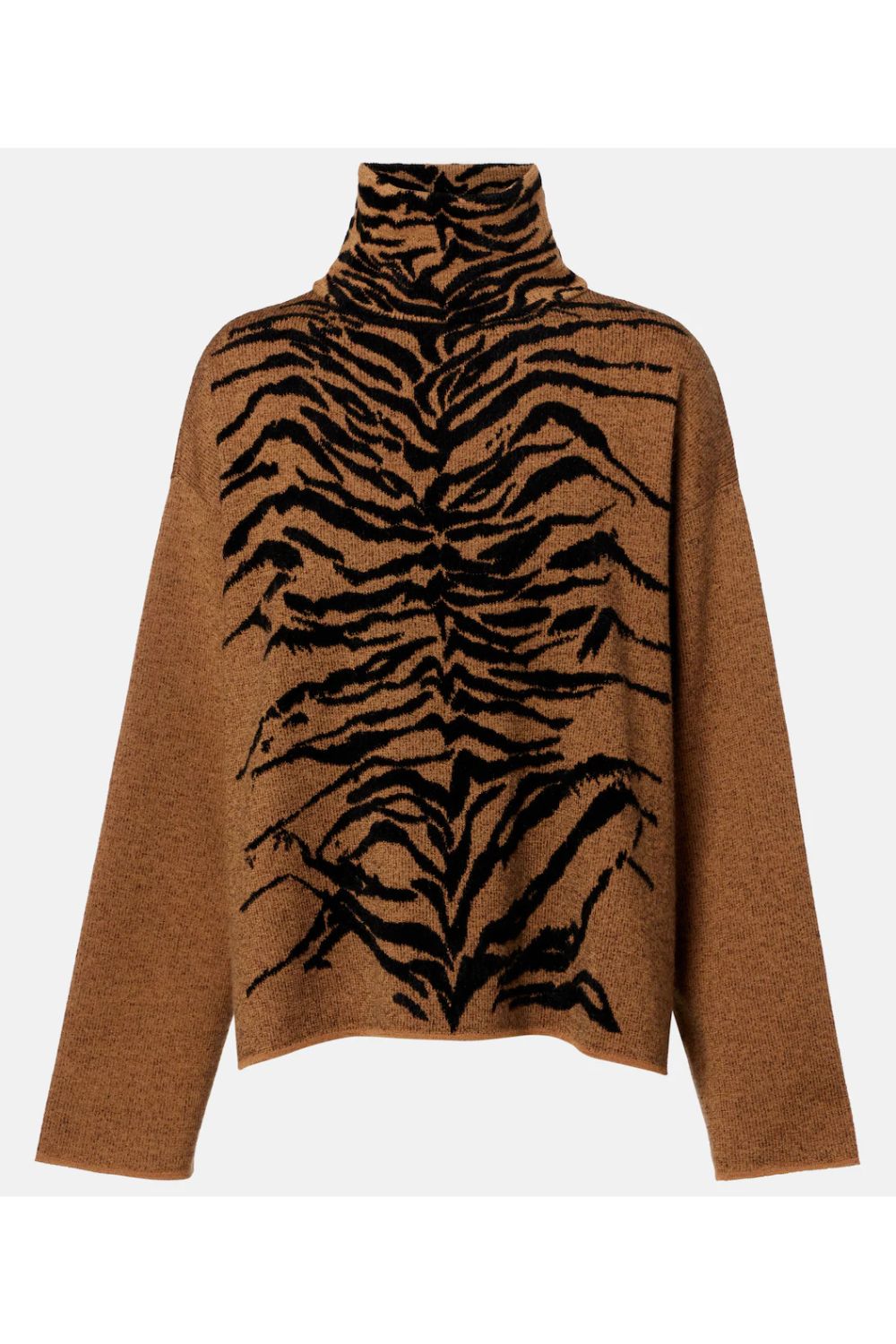 Alaïa Jacquard turtleneck sweater