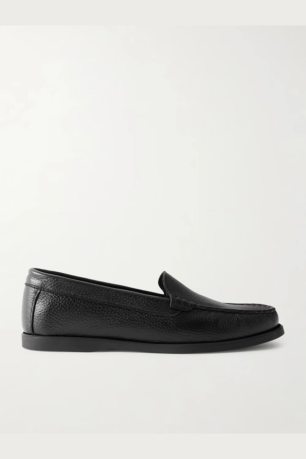 SAMAN AMEL City Full-Grain Leather Loafers