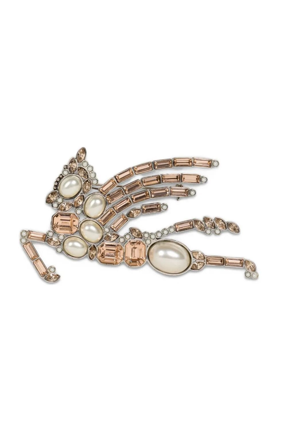 ETRO pegaso pearls brooch