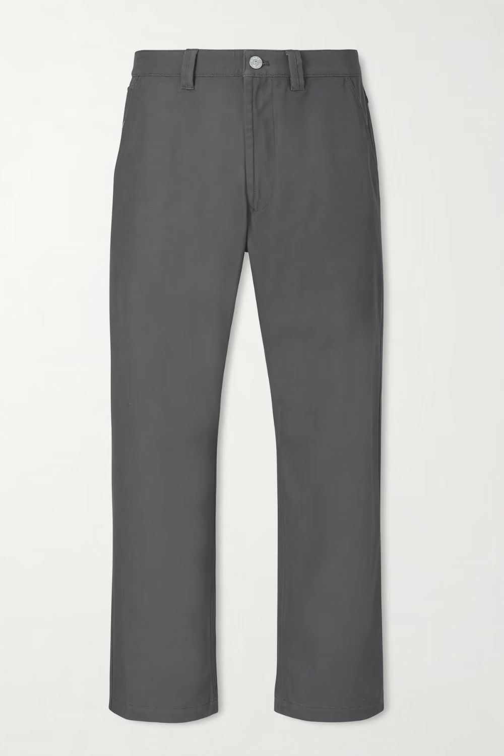 STONE ISLAND Straight-Leg Organic Cotton Trousers