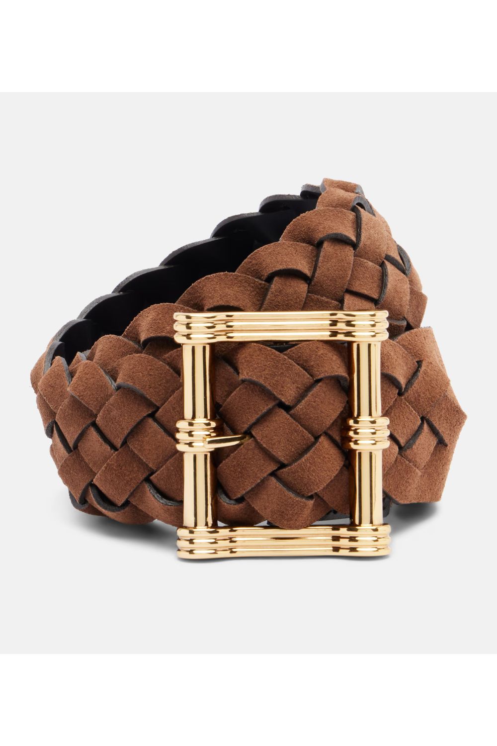 Etro Braided reversible suede belt