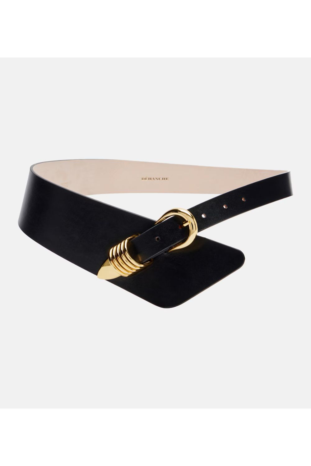 Déhanche Alcott asymmetric leather belt