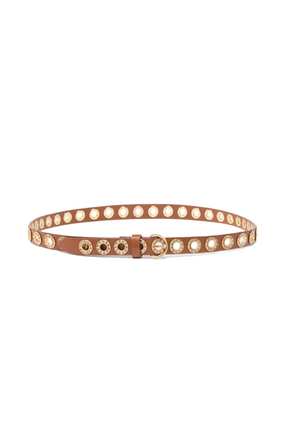 PINKO eyelet embellished belt