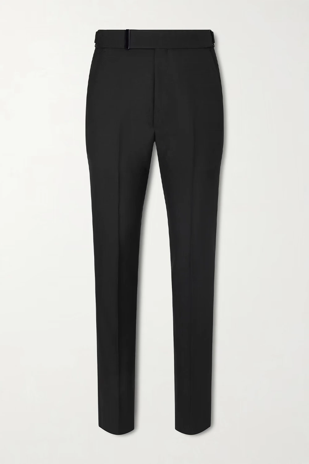 TOM FORD Atticus Straight-Leg Wool and Mohair-Blend Suit Trousers