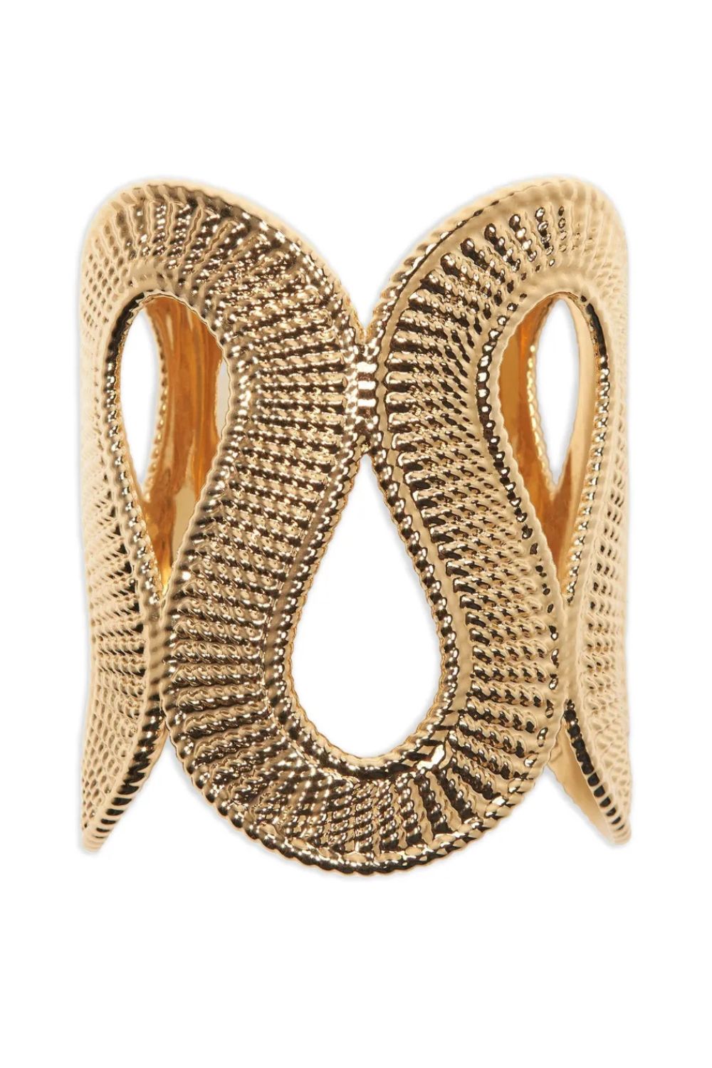 Carolina Herrera wave cuff bracelet
