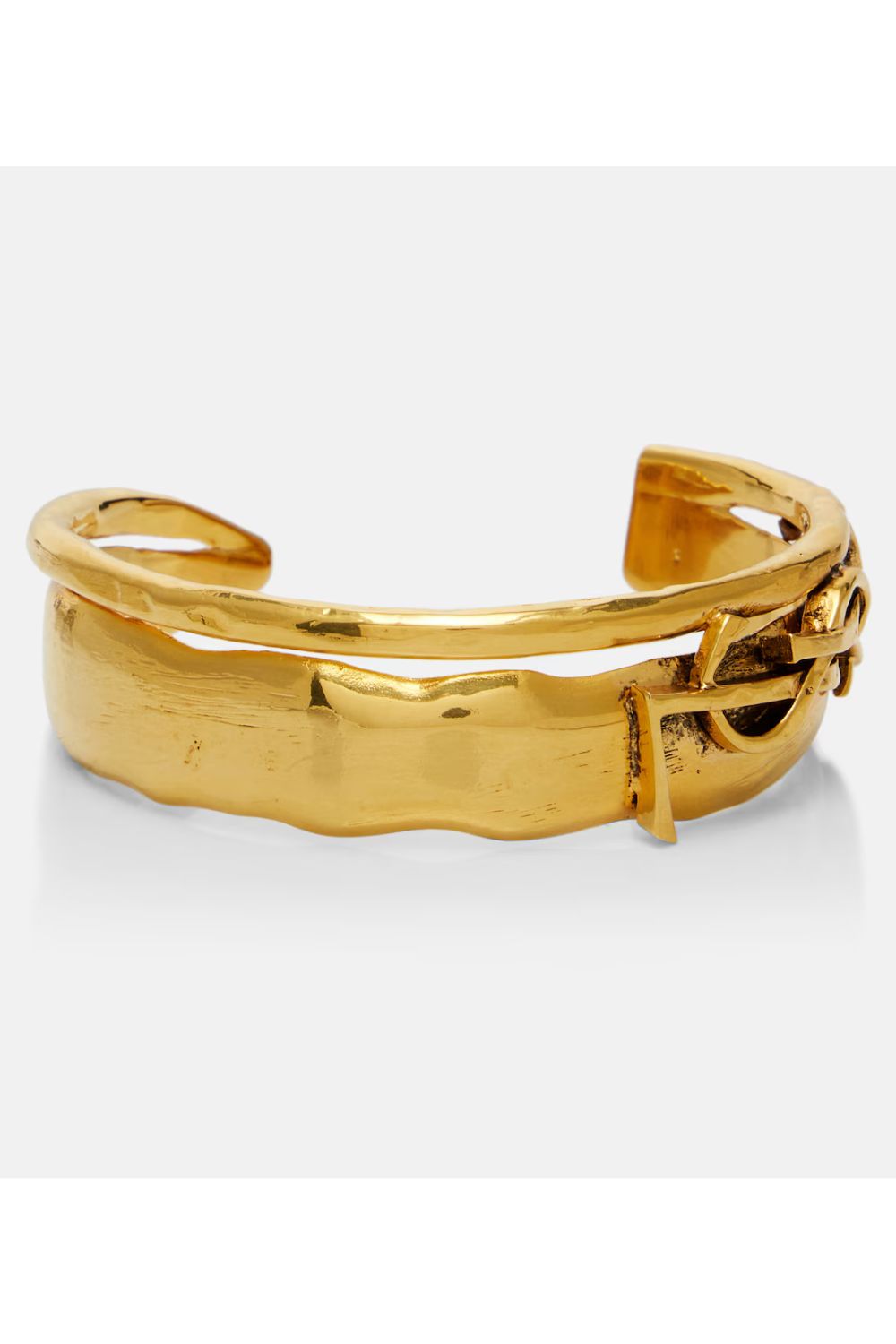 Saint Laurent Cassandre cuff bracelet