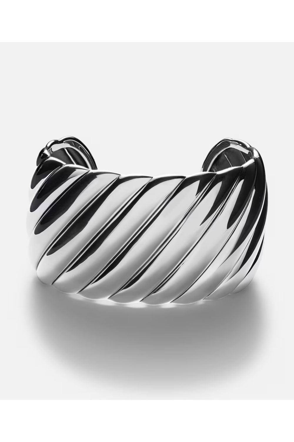 David Yurman Sculpted Cable sterling silver cuff bracelet