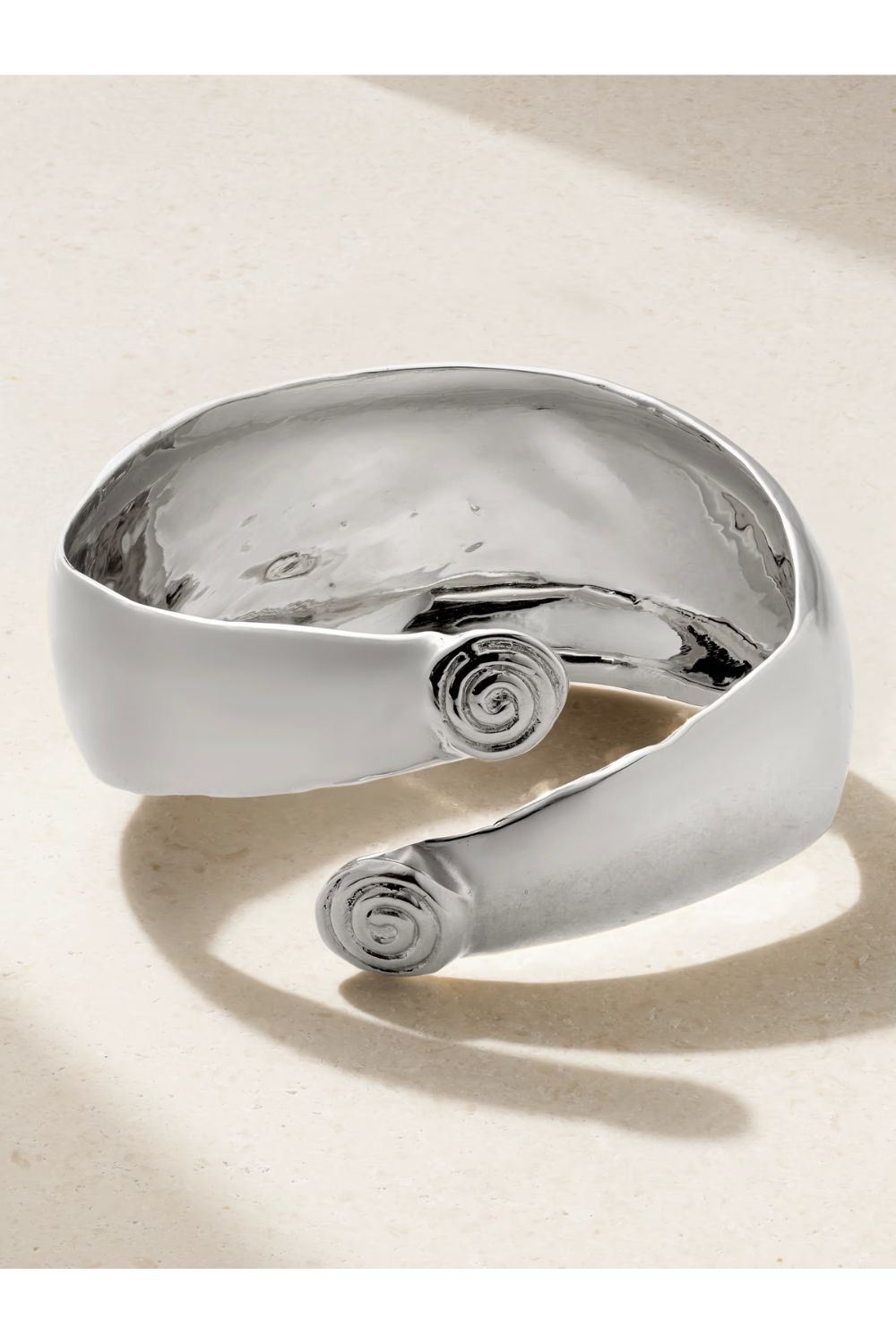 JUJU VERA Olympia silver-tone arm cuff