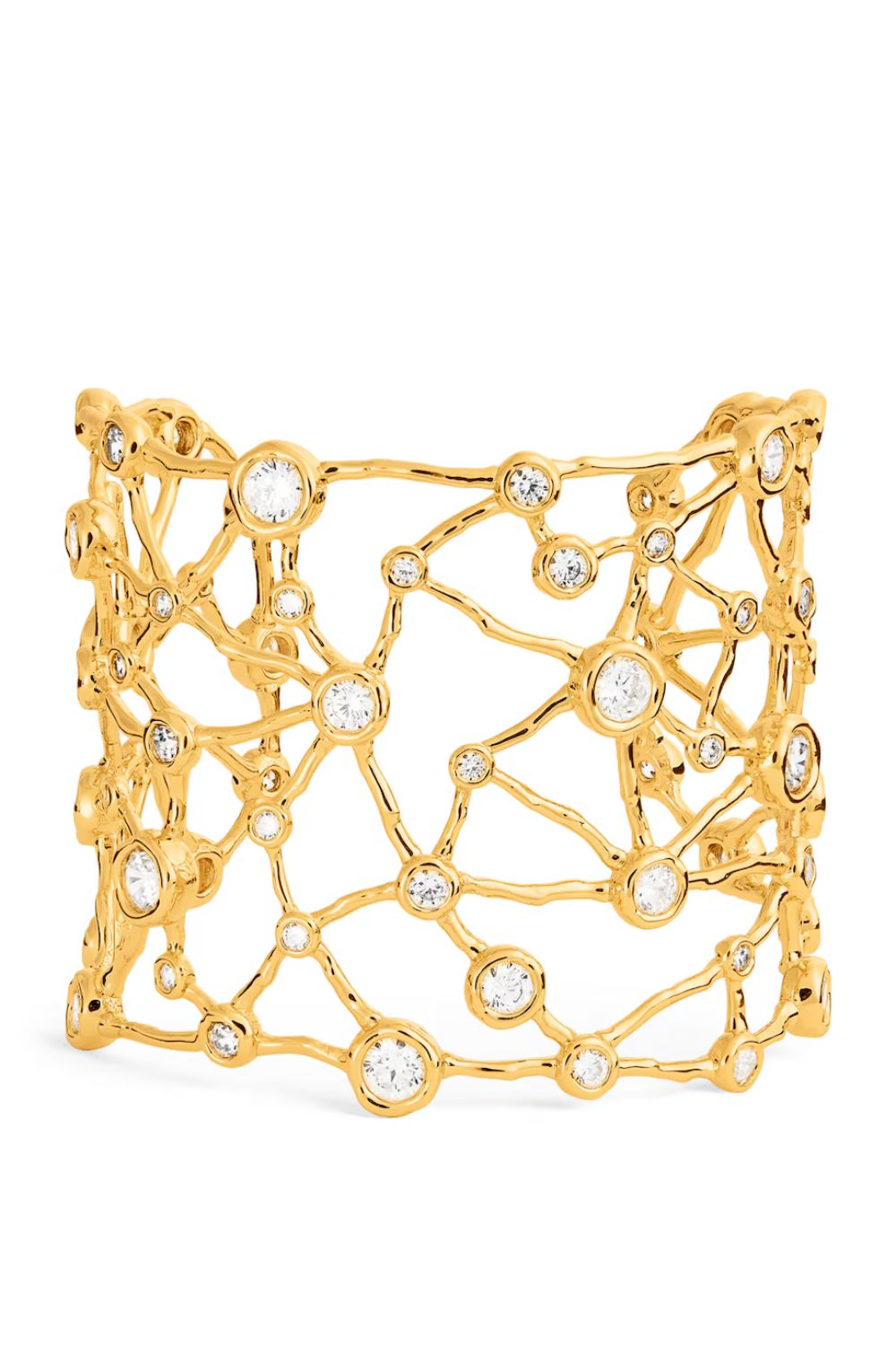 Alexis Bittar Gold-Plated Asterales Celestial Cuff Bracelet