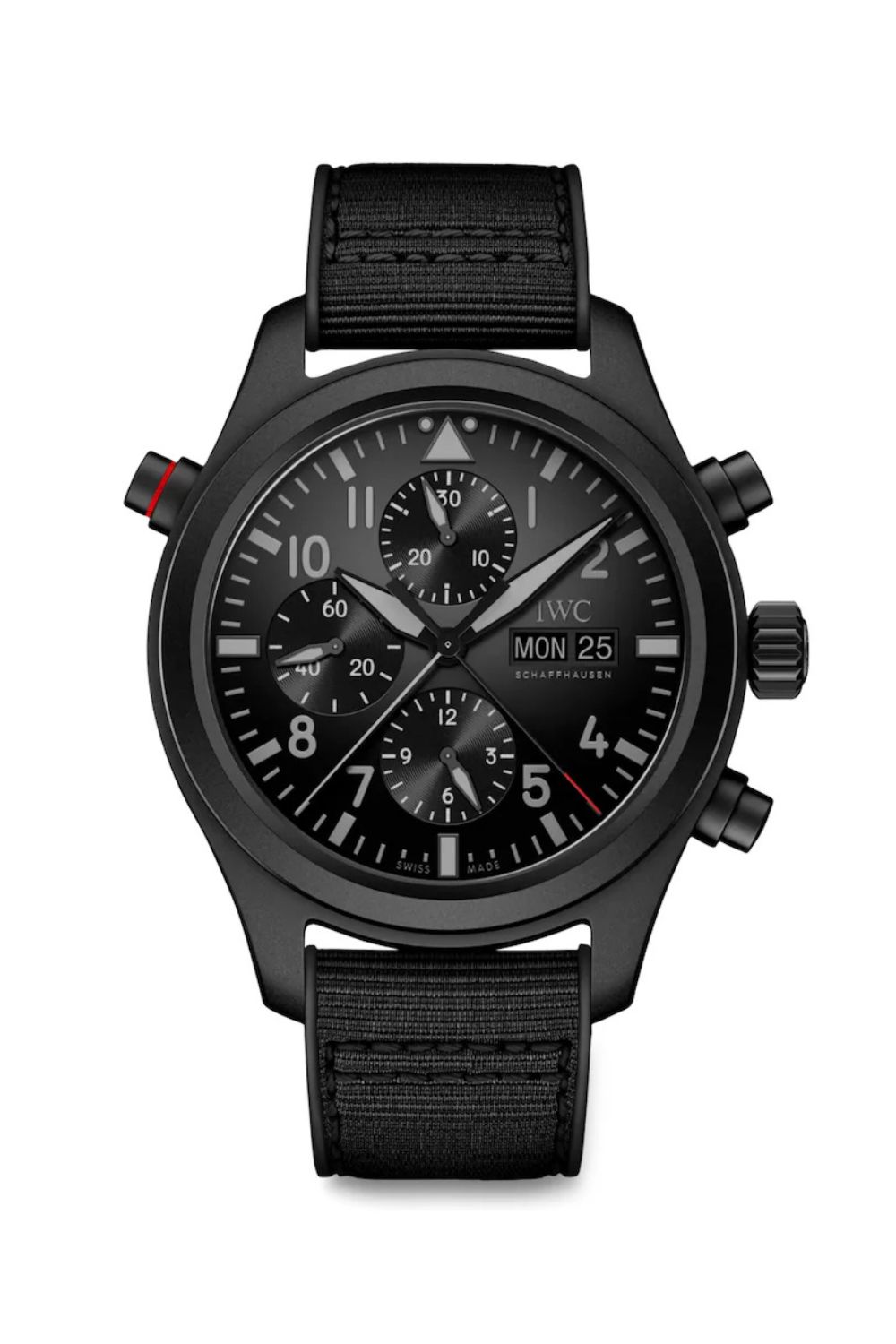 IWC Schaffhausen x Top Gun Ceratanium Double Chronograph Pilot’s Watch