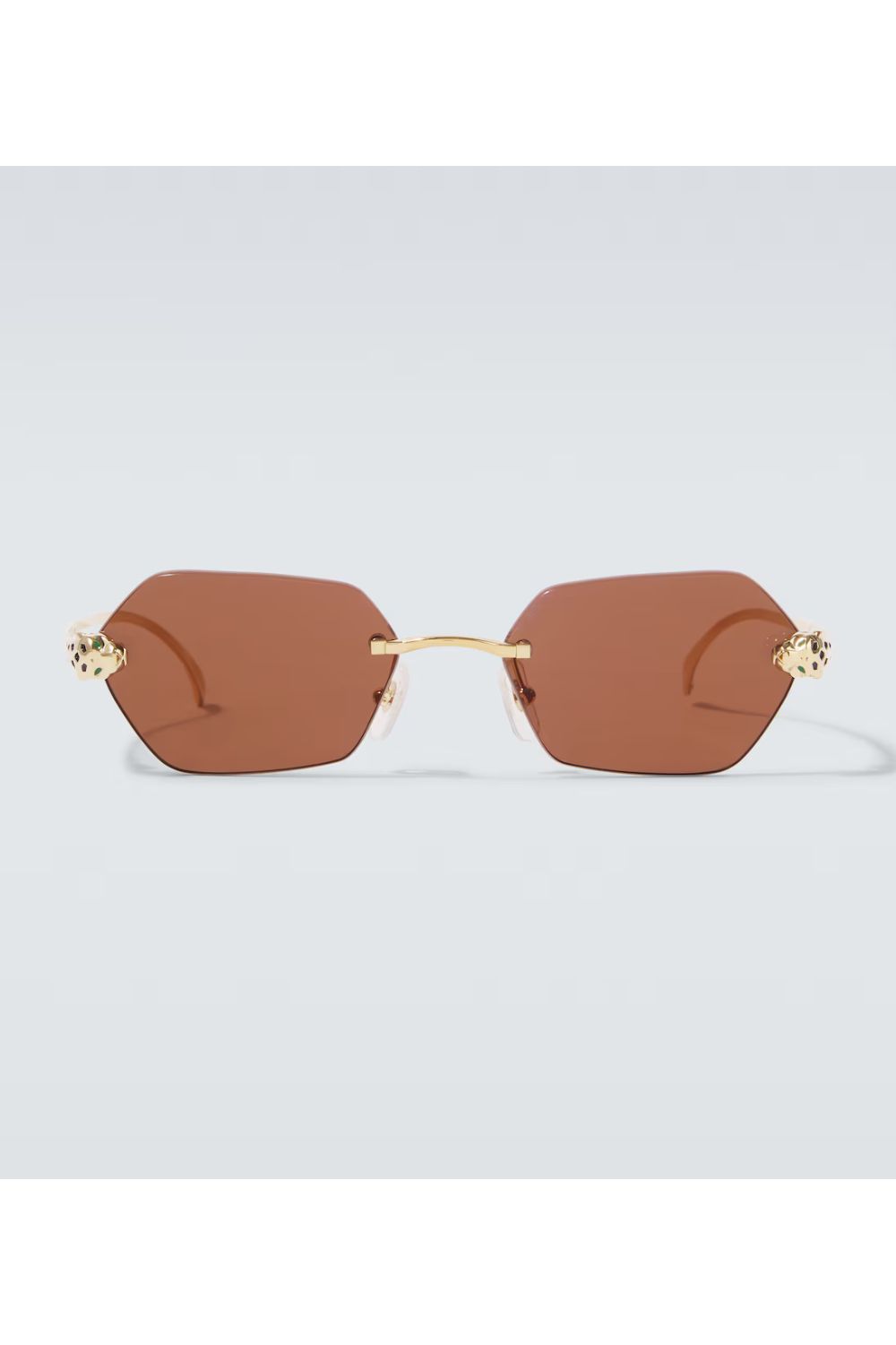 Cartier Eyewear Collection Panthère De Cartier square sunglasses