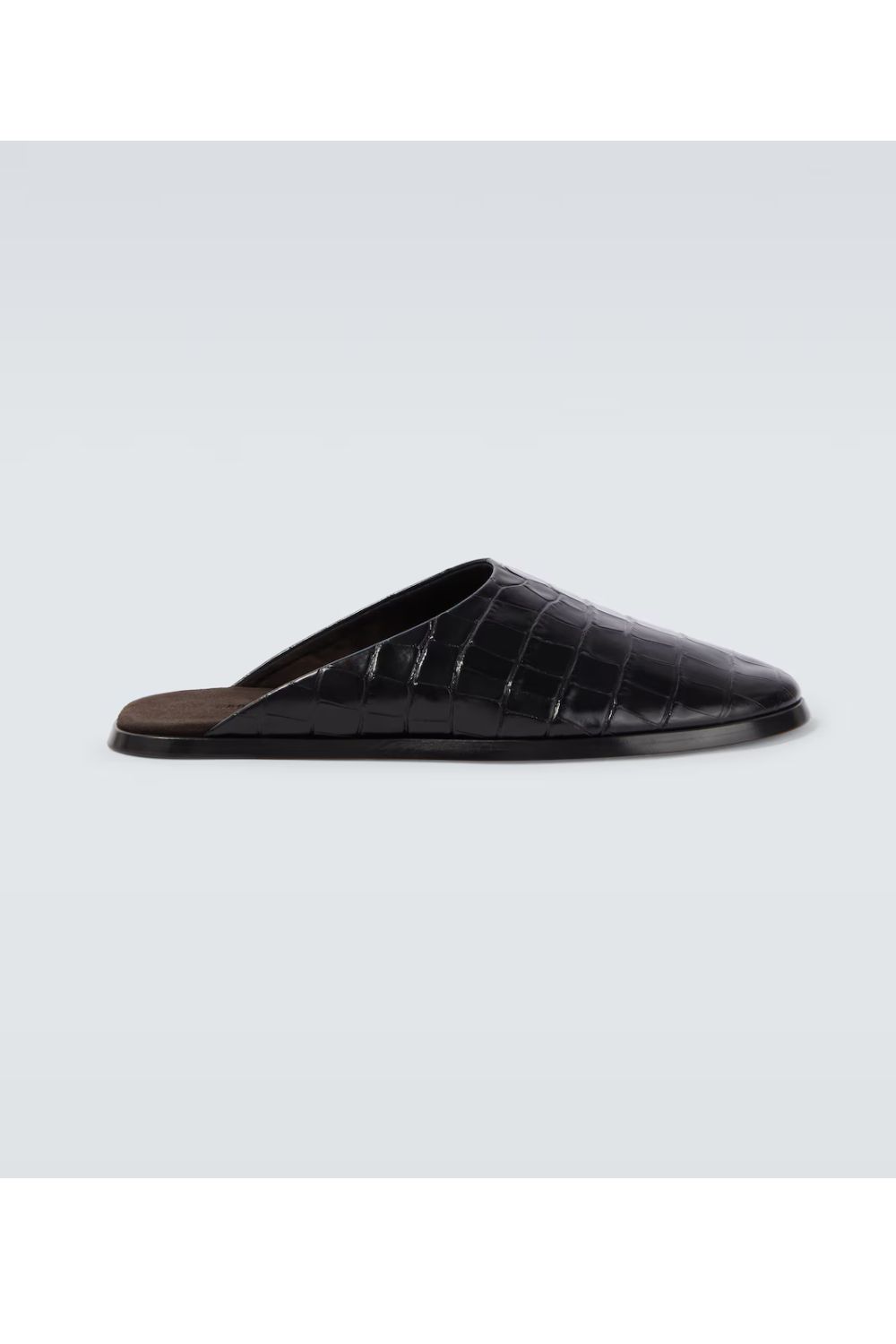 Fear of God Croc-effect leather mules