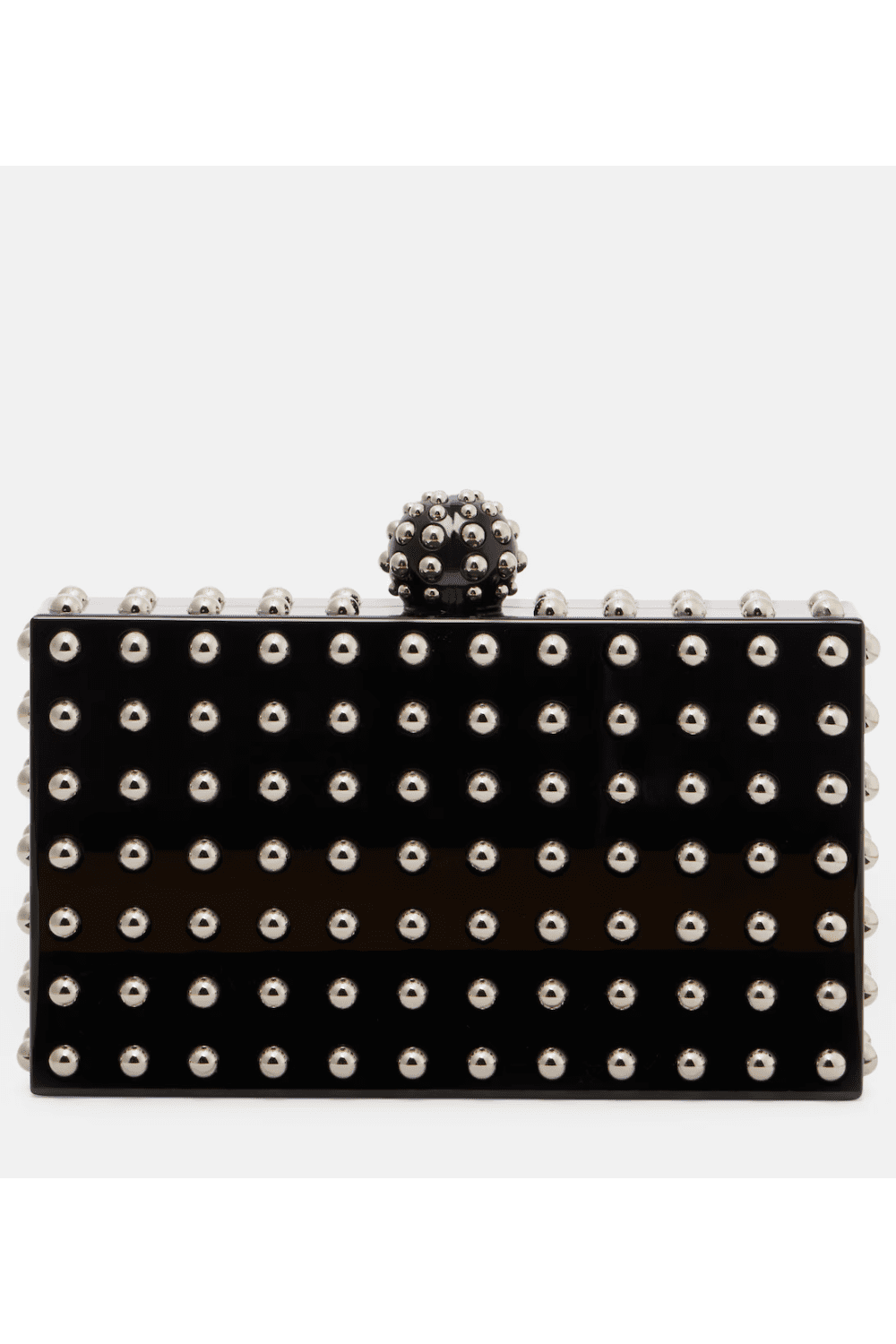 Aquazzura Cosmic Mini studded clutch