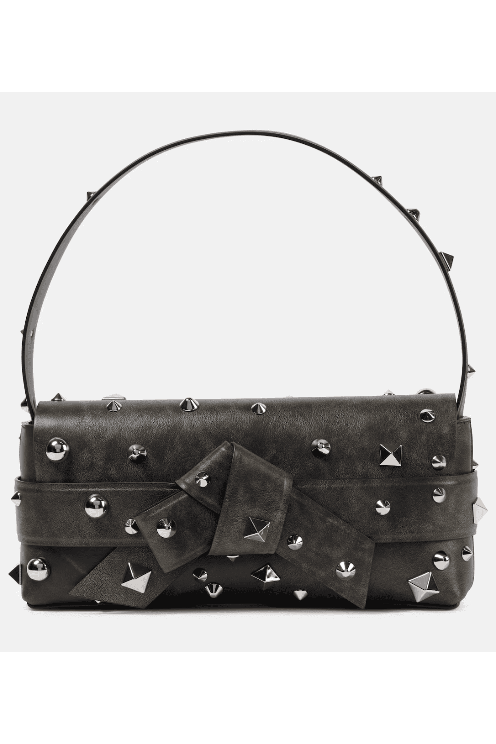Acne Studios Musubi studded leather shoulder bag