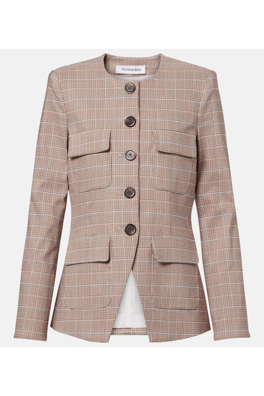 Veronica Beard Orrin plaid blazer