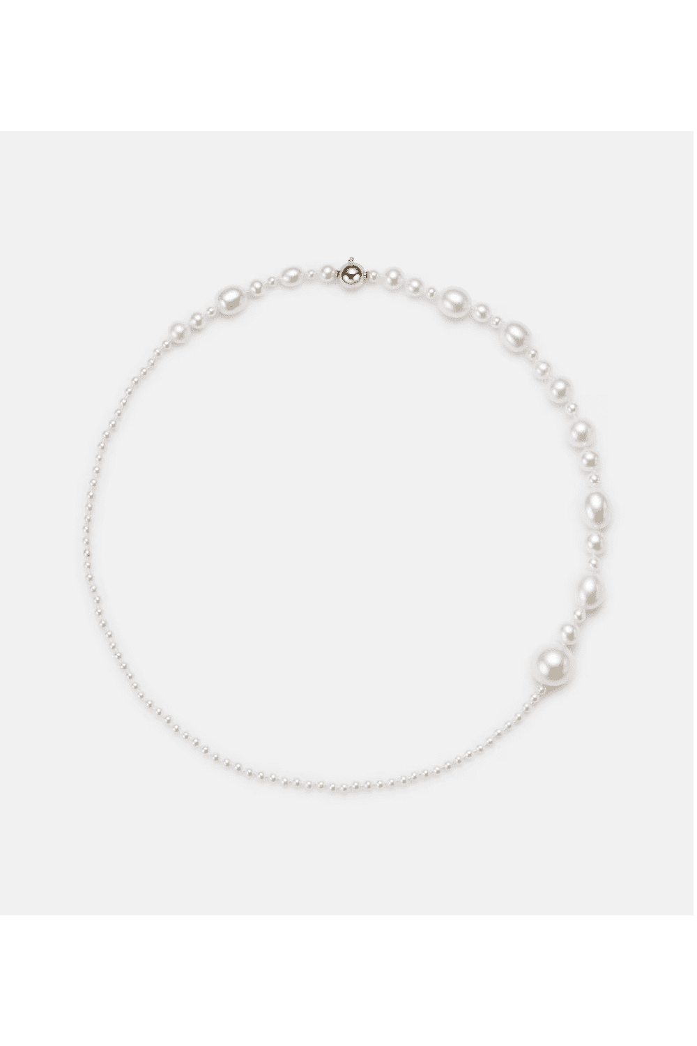 Sophie Bille Brahe Amis Peggy 14kt gold necklace with freshwater pearls