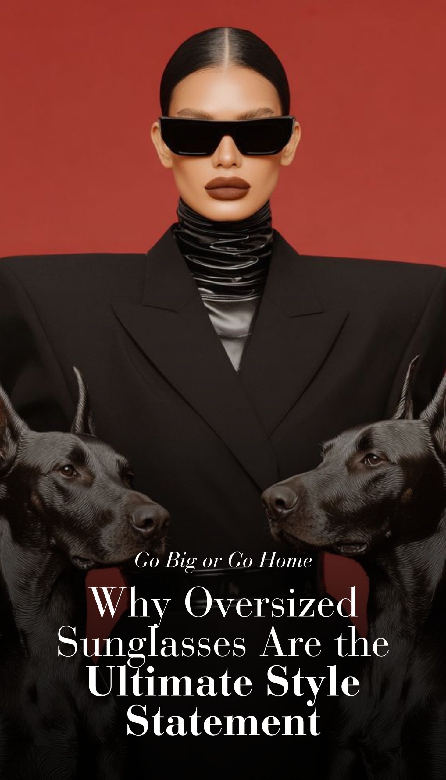 Oversized Sunglasses Are the Ultimate Style Statement