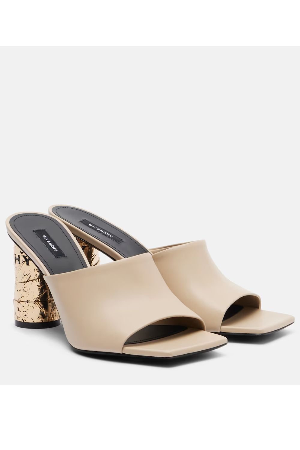 Givenchy Tape leather mules