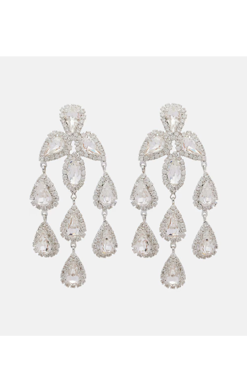 Magda Butrym Crystal-embellished drop earrings