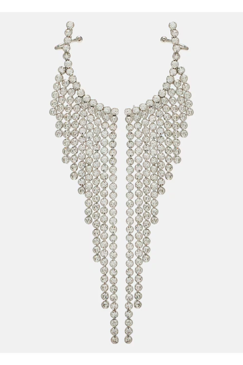 Rabanne Embellished drop earrings