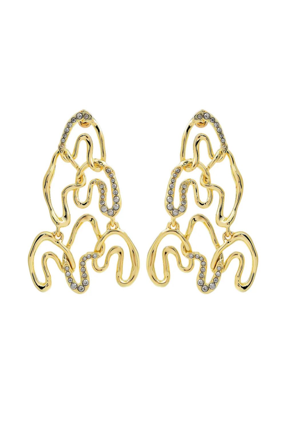 Alexis Bittar geometric-design earrings