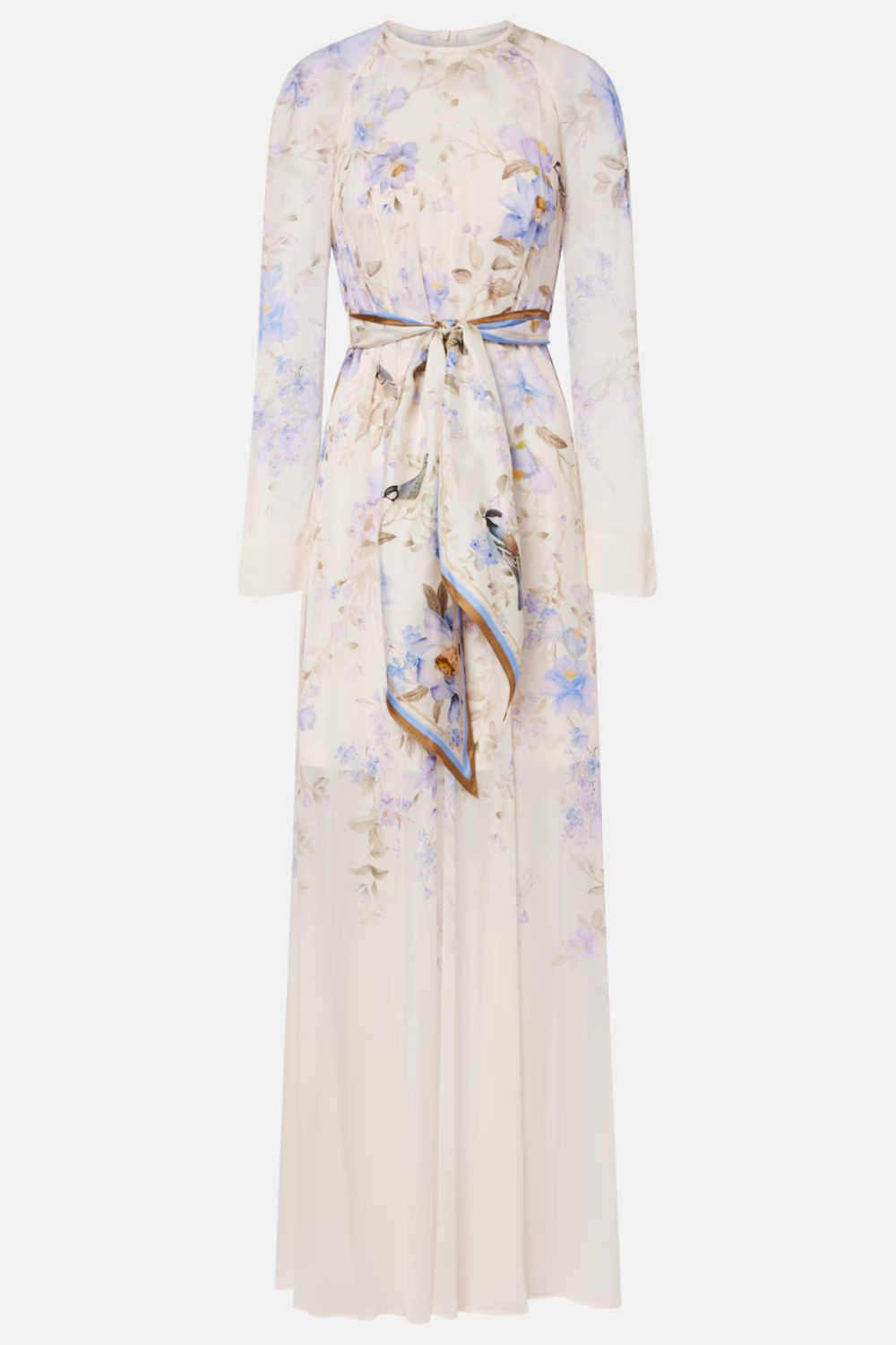 Zimmermann Luna belted floral maxi dress
